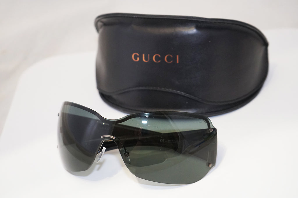 GUCCI Womens Designer Sunglasses Black Shield GG 1825 BLC95 16050