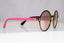 PRADA Womens Mirror Designer Sunglasses Pink Round SPR 57T 2AG-5L2 18362