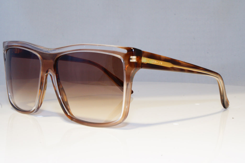 GUCCI Womens Oversized Designer Sunglasses Brown Square GG 3179 OTOS8 19466