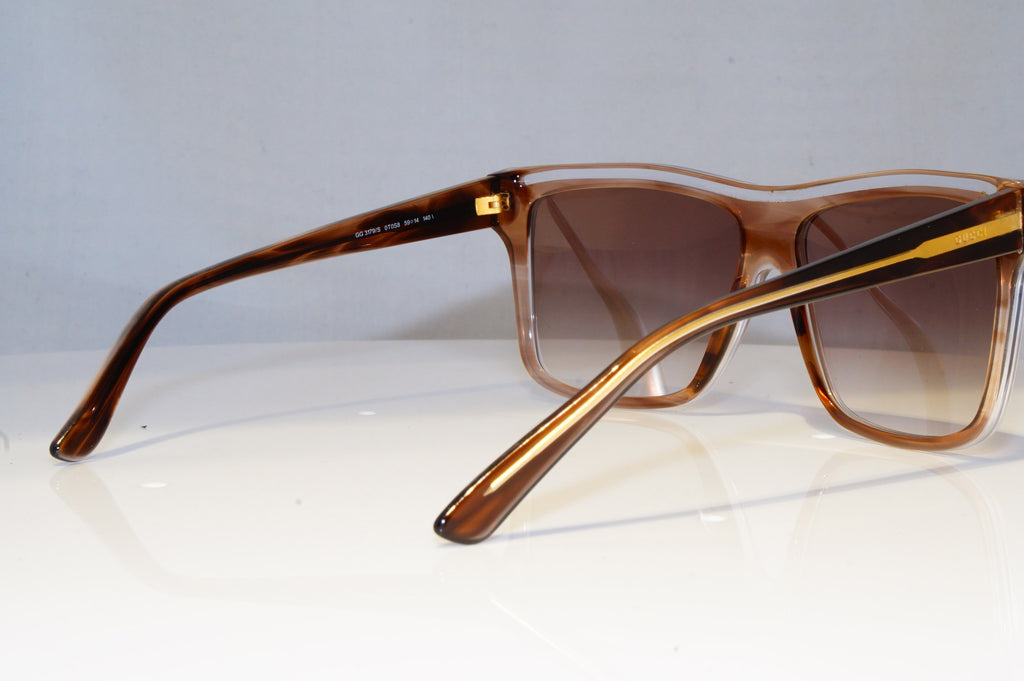 GUCCI Womens Oversized Designer Sunglasses Brown Square GG 3179 OTOS8 19466