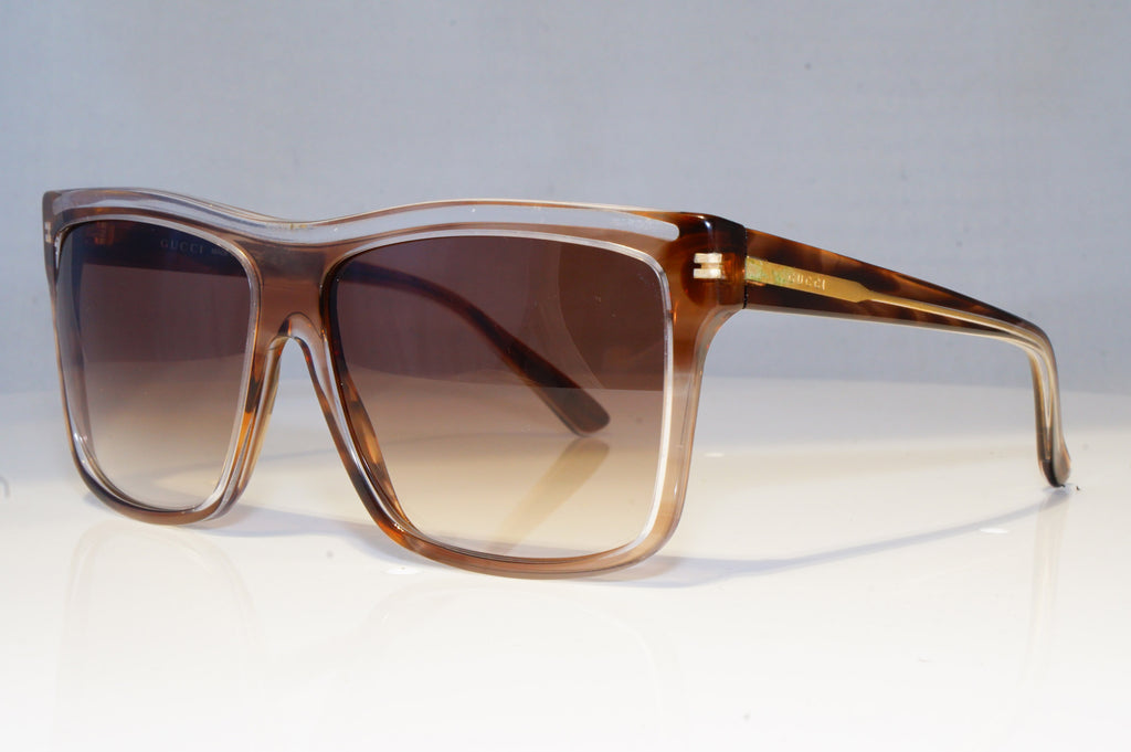 GUCCI Womens Oversized Designer Sunglasses Brown Square GG 3179 OTOS8 19466