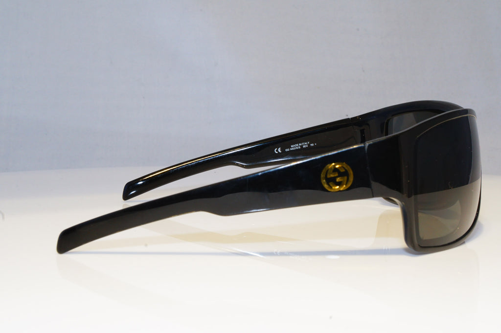 GUCCI Mens Designer Sunglasses Black Shield GG 1463 9D4 19362