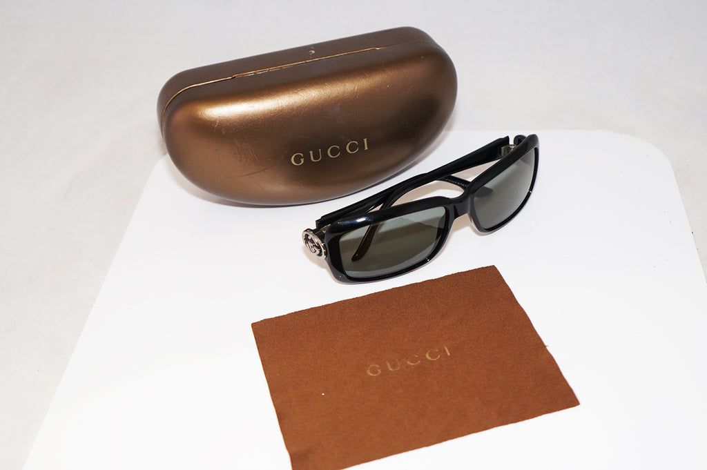 GUCCI Womens Designer Sunglasses Black Rectangle GG 3111 U13BN 16205