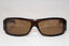 GUCCI 1990 Vintage Mens Designer Sunglasses Brown Wrap GG 1462 6N7 16160