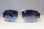 PRADA Mens Boxed Designer Sunglasses Blue Pilot SPR 61G 1BC-5I1 19324