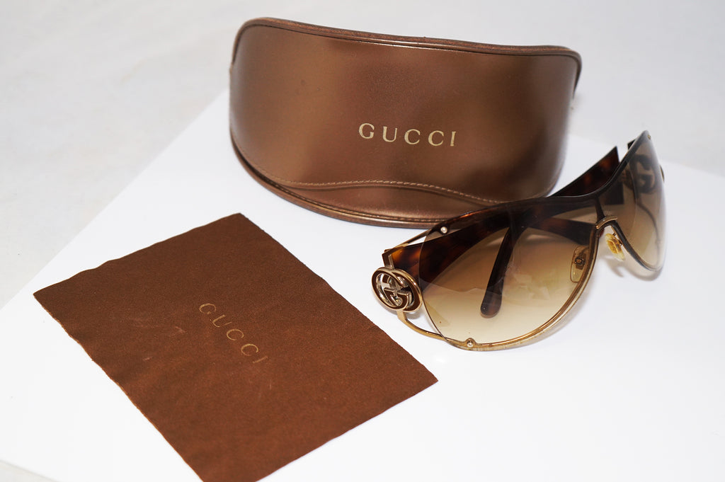 GUCCI Womens Designer Sunglasses Brown Shield GG 2764 BRN95 16127