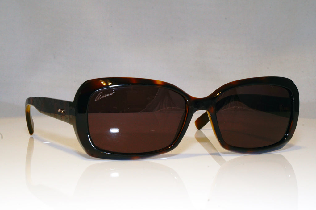 GUCCI Womens Boxed Designer Sunglasses Brown Rectangle GG 3206 Q18EJ 17042