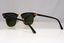 RAY-BAN Mens Womens Sunglasses Black Clubmaster GOLD RB 3016 W 0365 22111