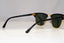 RAY-BAN Mens Womens Sunglasses Black Clubmaster GOLD RB 3016 W 0365 22111