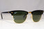 RAY-BAN Mens Womens Sunglasses Black Clubmaster GOLD RB 3016 W 0365 22111