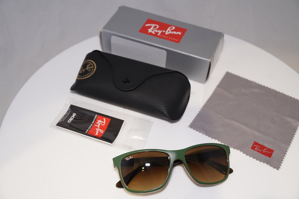 RAY-BAN Mens Boxed Designer Sunglasses Green Square RB 4181 6137/85 19458