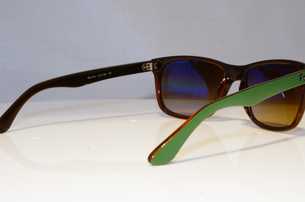 RAY-BAN Mens Boxed Designer Sunglasses Green Square RB 4181 6137/85 19458