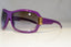 GUCCI Womens Oversized Designer Sunglasses Violet Wrap GG 1546 BNY46 19238