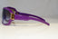 GUCCI Womens Oversized Designer Sunglasses Violet Wrap GG 1546 BNY46 19238