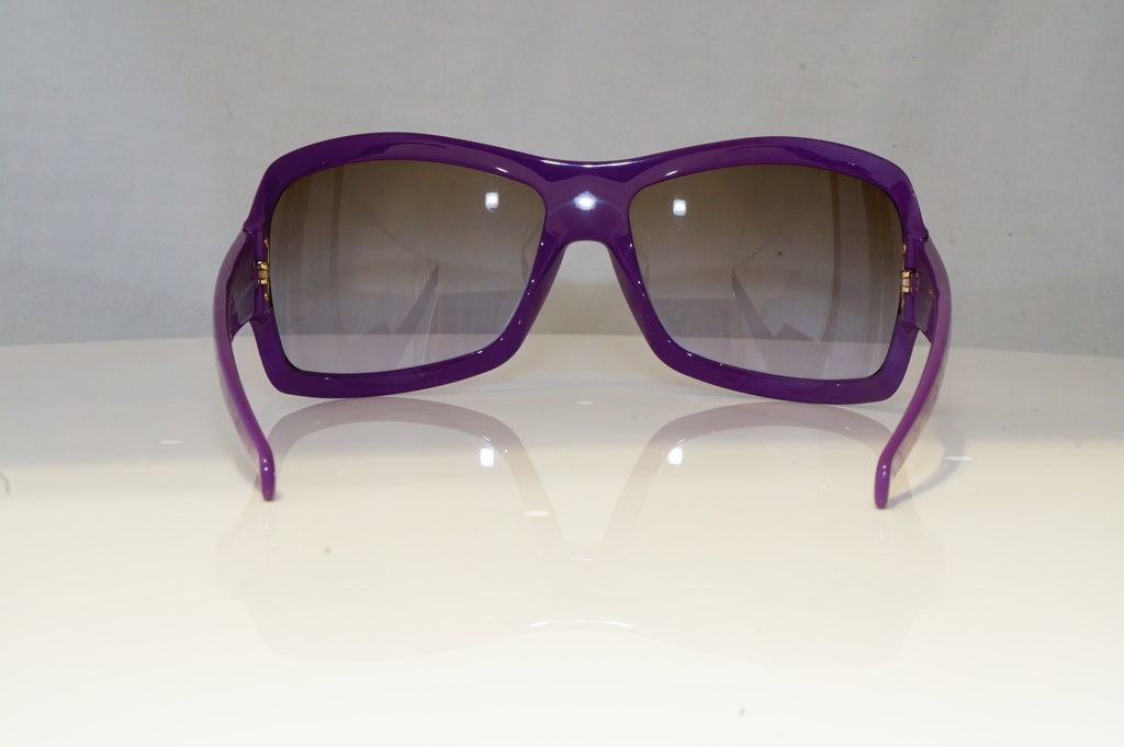 GUCCI Womens Oversized Designer Sunglasses Violet Wrap GG 1546 BNY46 19238