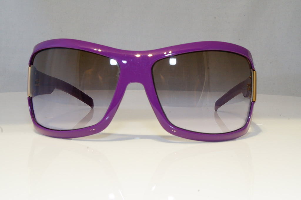 GUCCI Womens Oversized Designer Sunglasses Violet Wrap GG 1546 BNY46 19238