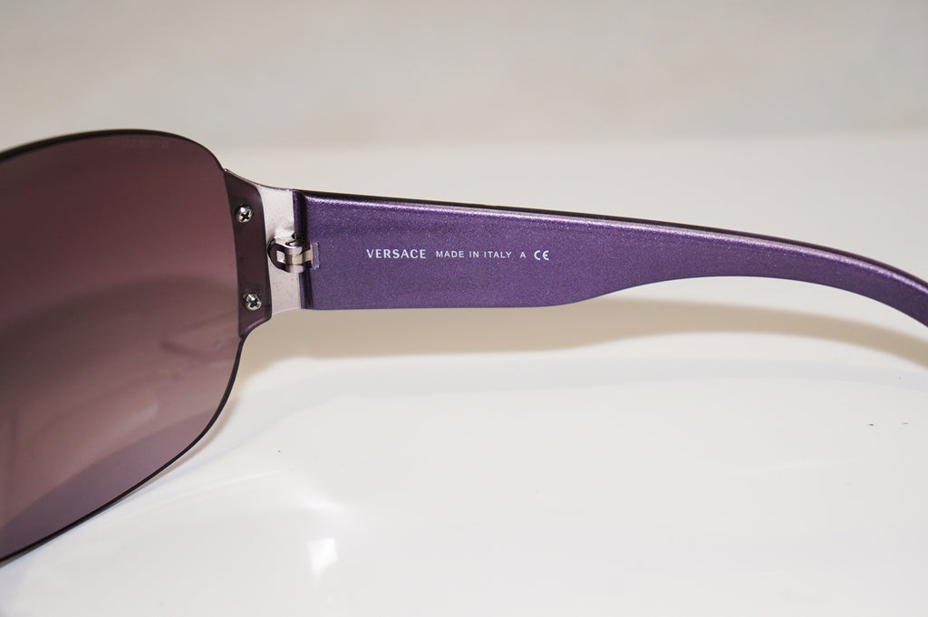 VERSACE Womens Designer Sunglasses Violet Shield MOD 2108 1029/8H 16114