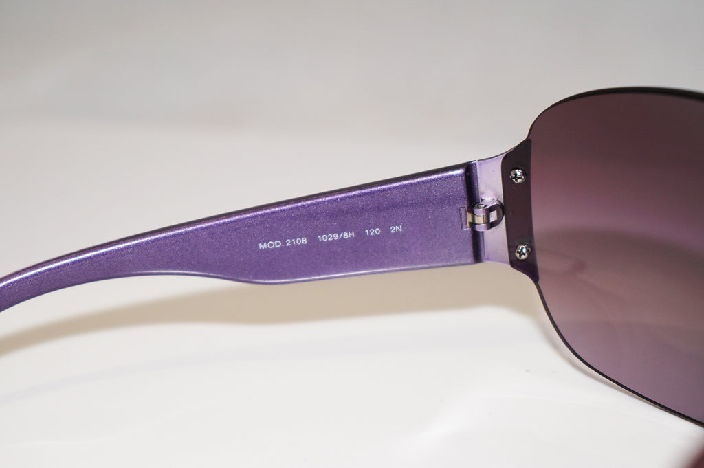 VERSACE Womens Designer Sunglasses Violet Shield MOD 2108 1029/8H 16114