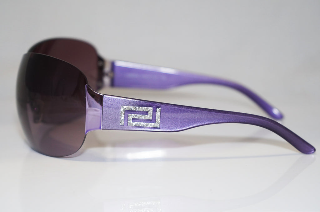 VERSACE Womens Designer Sunglasses Violet Shield MOD 2108 1029/8H 16114