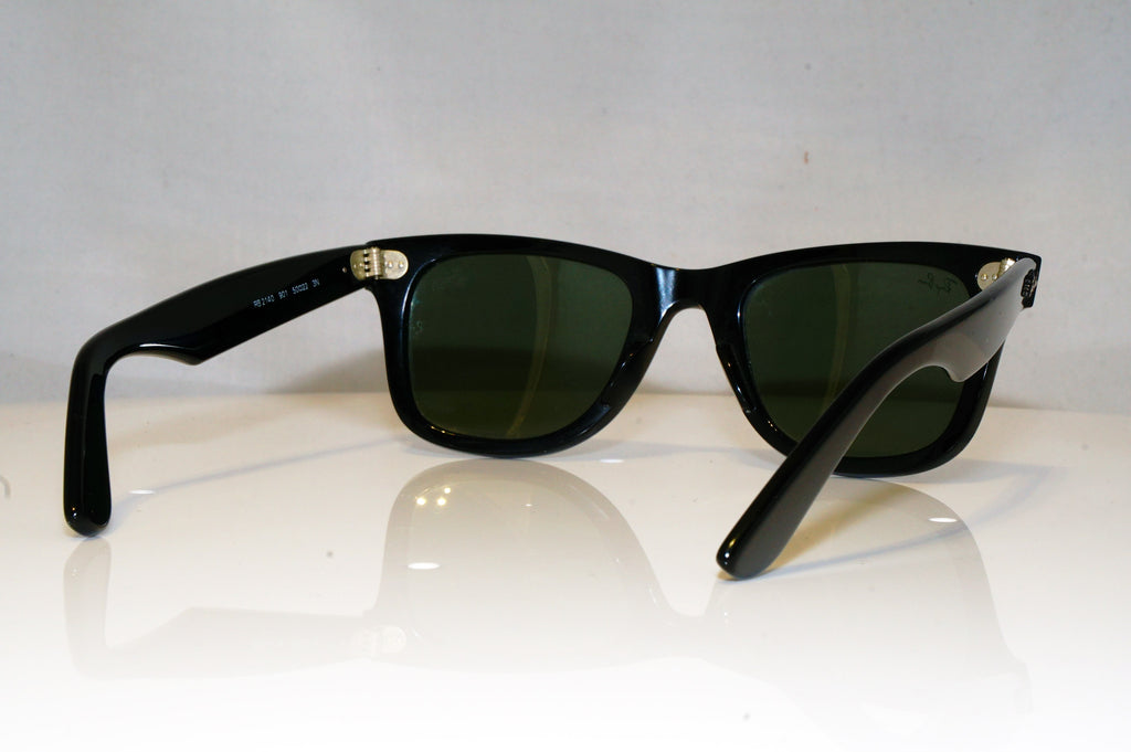 RAY-BAN Mens Designer Sunglasses Black Wayfarer RB 2140 901 17044