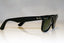 RAY-BAN Mens Designer Sunglasses Black Wayfarer RB 2140 901 17044