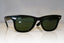 RAY-BAN Mens Designer Sunglasses Black Wayfarer RB 2140 901 17044