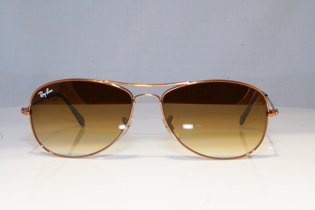 RAY-BAN Mens Designer Sunglasses Brown Pilot COCKPIT RB 3362 BRN 19512