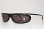 GUCCI 1990 Vintage Mens Designer Sunglasses Black Wrap GG 1423 807 16148