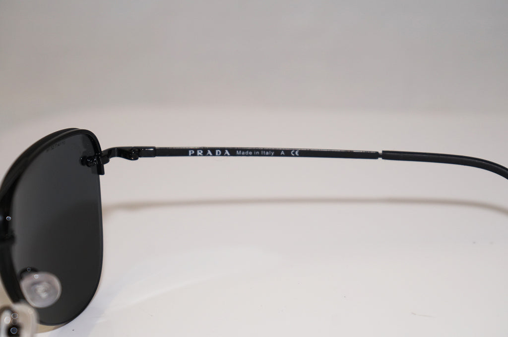 PRADA New Mens Designer Sunglasses Black Aviator SPS 53R 7AX-5L0 16098