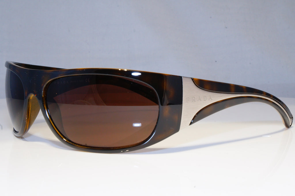 PRADA Mens Womens Designer Sunglasses Brown Wrap SPR 06I 2AU-8C1 19711