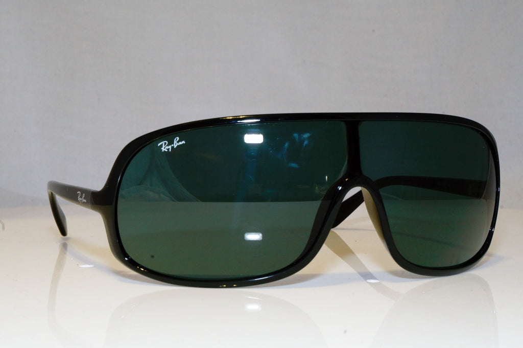 RAY-BAN Mens Designer Sunglasses Black Shield RB 4082 601/71 17591