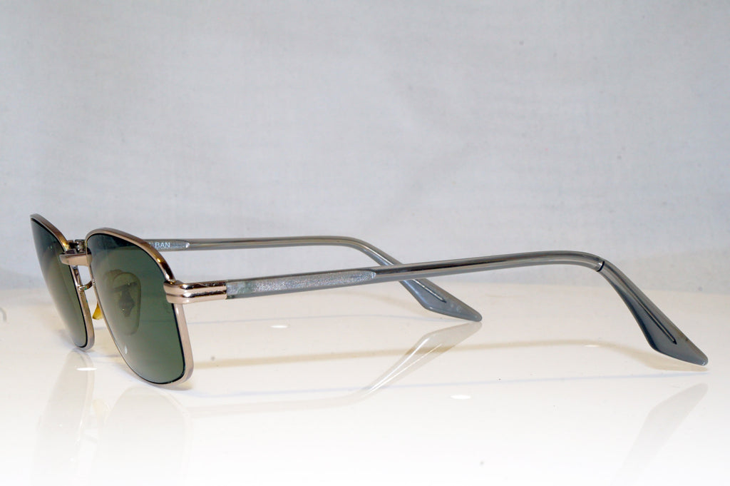 RAY-BAN Mens Vintage 1990 Designer Sunglasses Silver Rectangle W2643 SLV 17599