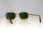 RAY-BAN Mens Vintage 1990 Designer Sunglasses Silver Rectangle W2643 SLV 17599