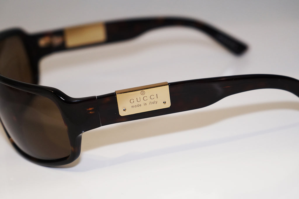 GUCCI Boxed Mens Designer Sunglasses Brown Rectangle GG 1561 086X7 16102