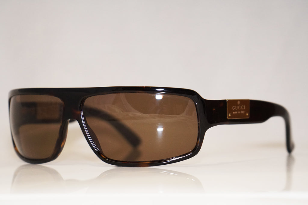 GUCCI Boxed Mens Designer Sunglasses Brown Rectangle GG 1561 086X7 16102