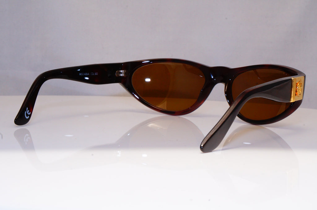 VERSACE Mens Vintage 1990 Designer Sunglasses Brown Wrap 409/A 900 18676