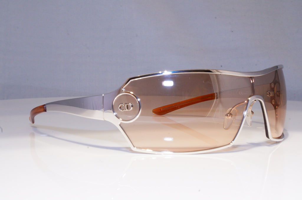 CHRISTIAN DIOR Mens Womens Designer Sunglasses Silver Shield DIORGO YB76H 19703