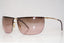 GUCCI Vintage Mens Designer Sunglasses Gold Wrap GG 2652 000DE 16197