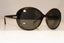 RAY-BAN Mens Vintage 1990 Designer Sunglasses Black Rectangle RB 4078 601 18667