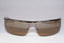 GUCCI Vintage Mens Designer Sunglasses Gold Shield GG 2681 577 14956