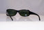 RAY-BAN Mens Vintage 1990 Designer Sunglasses Black Rectangle RB 4078 601 18667