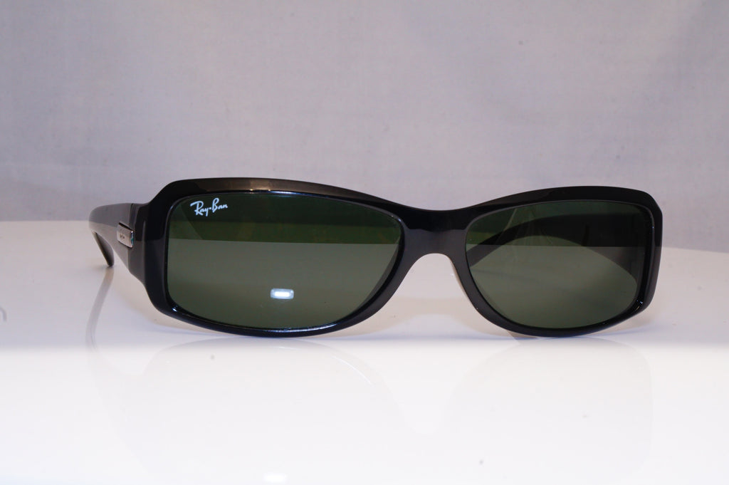 RAY-BAN Mens Vintage 1990 Designer Sunglasses Black Rectangle RB 4078 601 18667