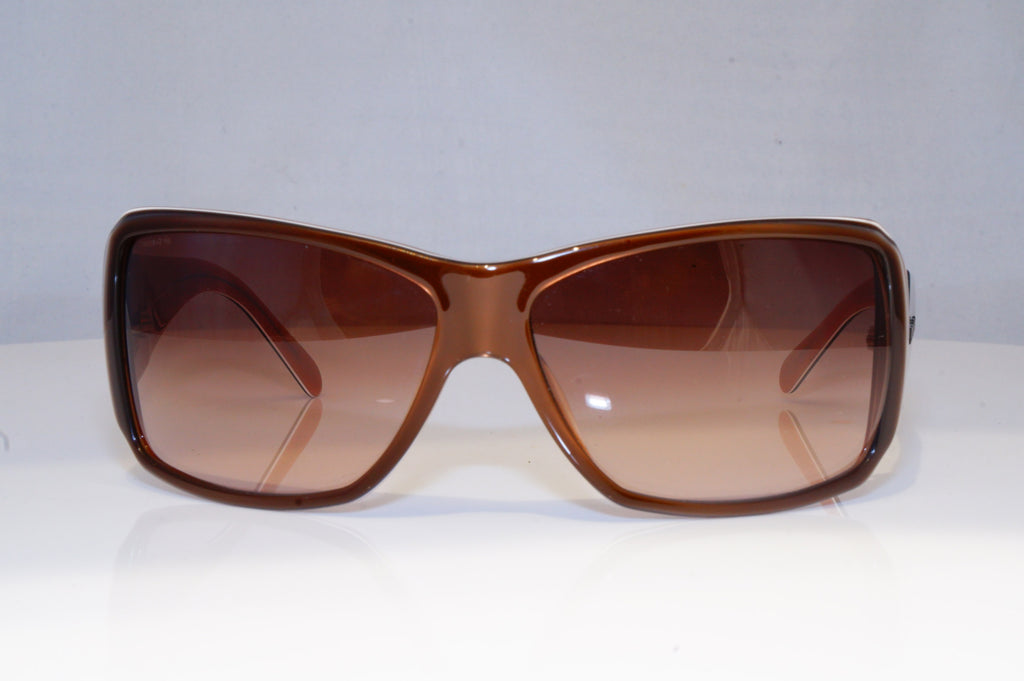 PRADA Womens Boxed Designer Sunglasses Brown Wrap SPR 09G 4BX-2Z1 19694