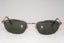 RAY-BAN Vintage Mens Designer Sunglasses Silver Oval W2902 PRAW 16219