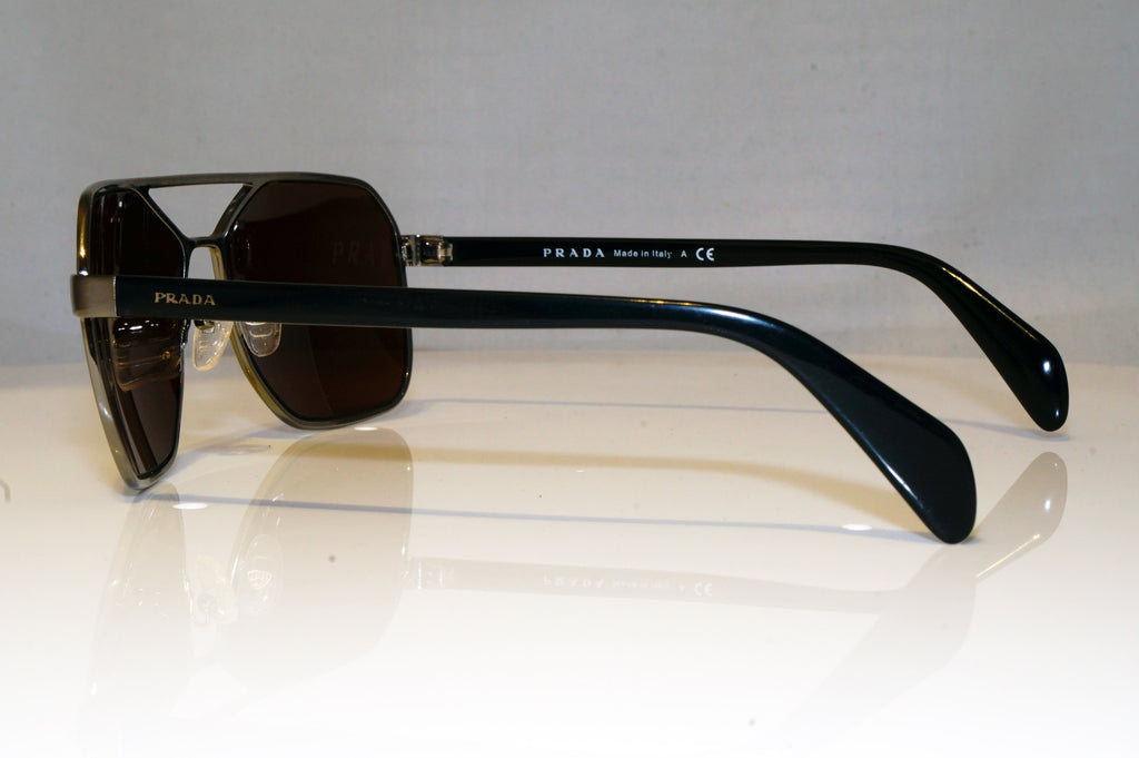 PRADA Mens Designer Sunglasses Silver Aviator SPR 54R 75S-8C1 17578