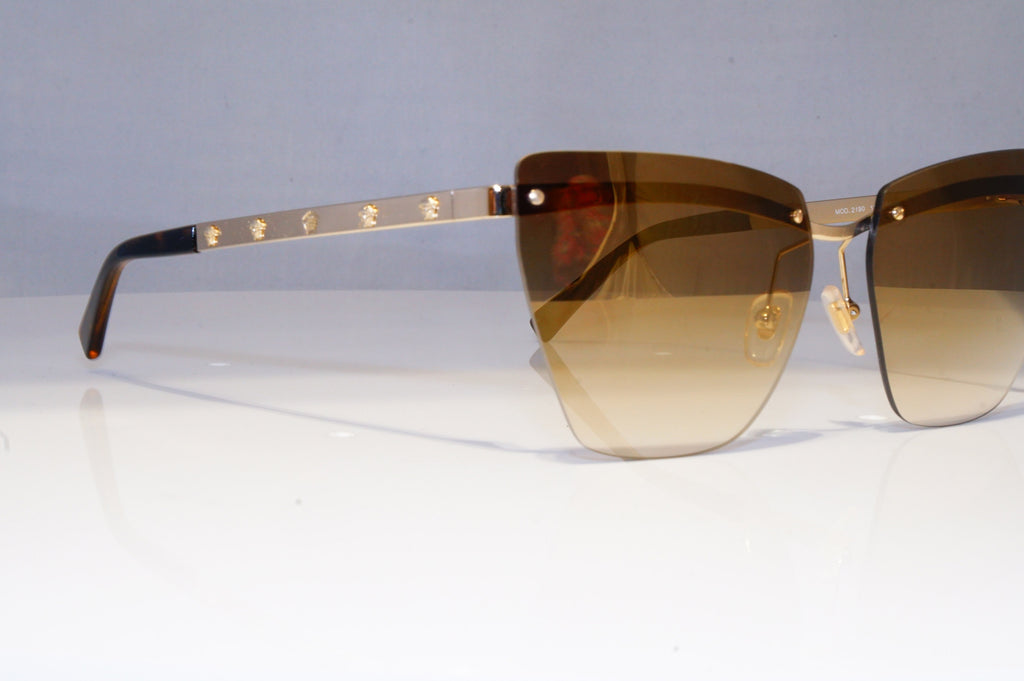 VERSACE Womens Designer Sunglasses Gold Butterfly MOD 2190 1252/6E 20808