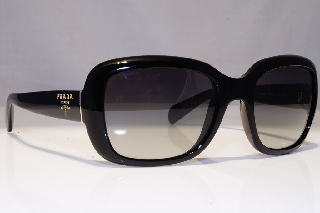 PRADA Womens Designer Sunglasses Black Square SPR 17P 1AB-3M1 21819