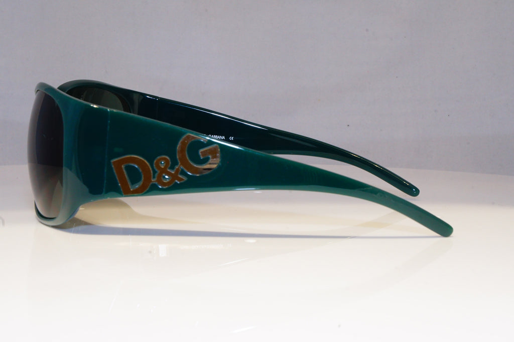 DOLCE & GABBANA Womens Oversized Designer Sunglasses Green D&G 8002 514/71 20716