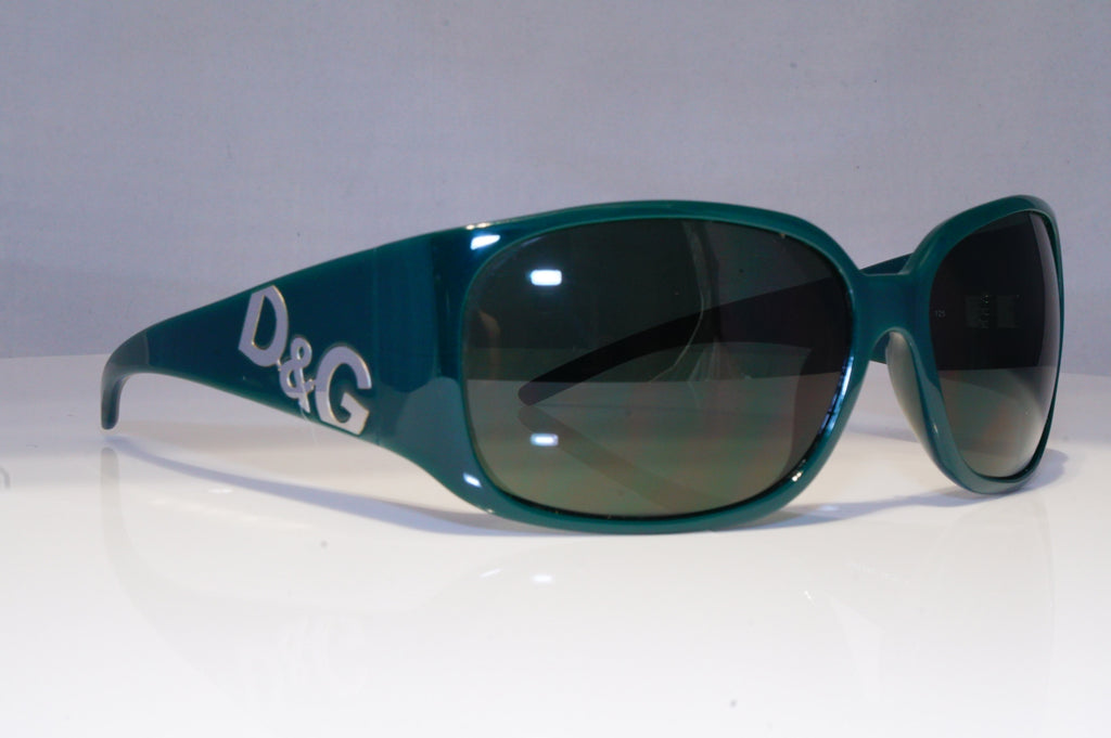 DOLCE & GABBANA Womens Oversized Designer Sunglasses Green D&G 8002 514/71 20716