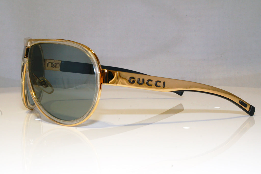 GUCCI Mens Boxed Designer Sunglasses Gold Aviator GG 1566 REJYN 17585